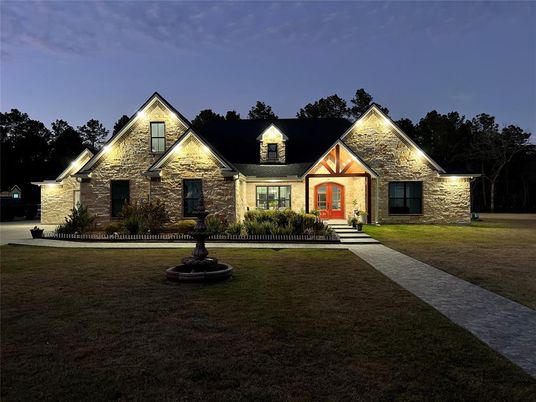Backyard, Exterior, Facade, Tudor Revival