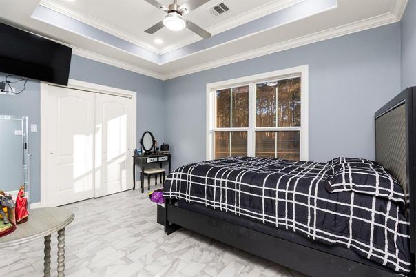 Bedroom, Interior, Marble