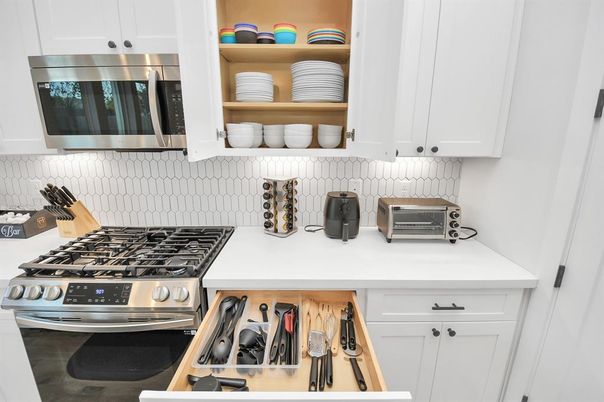 Interior, Kitchen, Stainless Steel Appliances