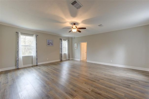 Empty room, Interior, Wood Texture Flooring
