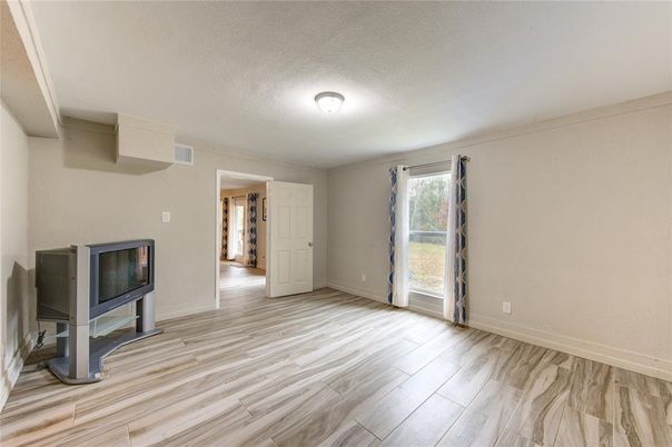 Empty room, Interior, Wood Texture Flooring