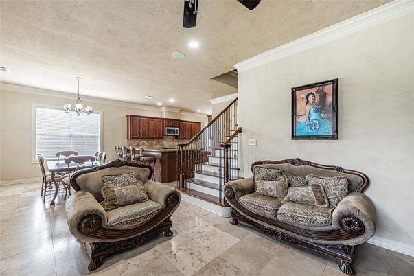 Chandelier, Dining room, Interior, Kitchen, Recessed Lighting