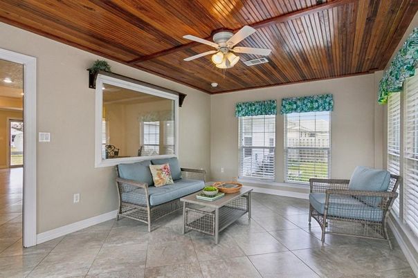 Interior, Living room, Wooden Ceilings