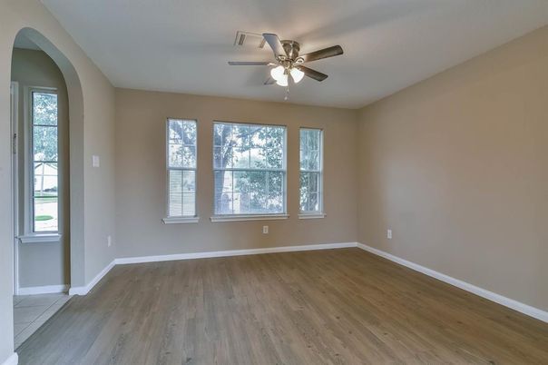 Empty room, Interior, Wood Texture Flooring
