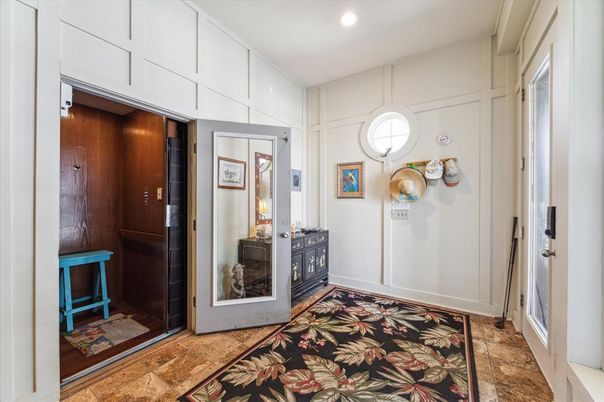 Interior, Recessed Lighting, Wooden Walls