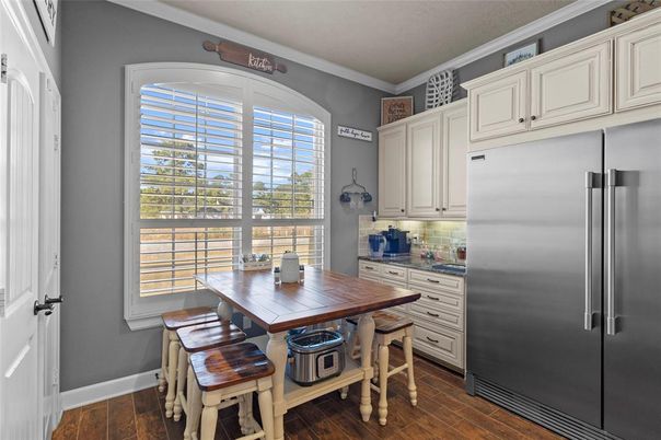 Dining room, Interior, Kitchen, Wood Texture Flooring
