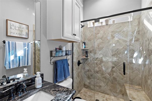 Bathroom, Glass Shower, Interior