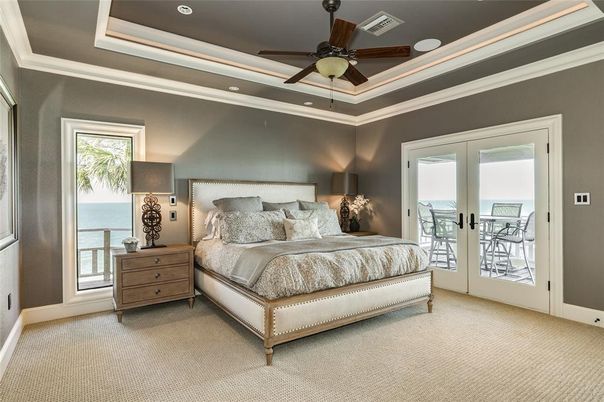 Bedroom, Interior, Recessed Lighting, Water