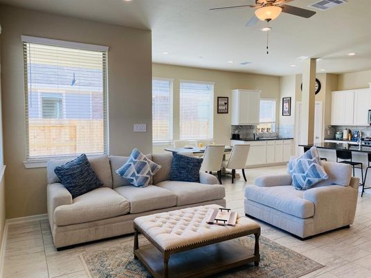 Dining room, Interior, Kitchen, Living room, Recessed Lighting
