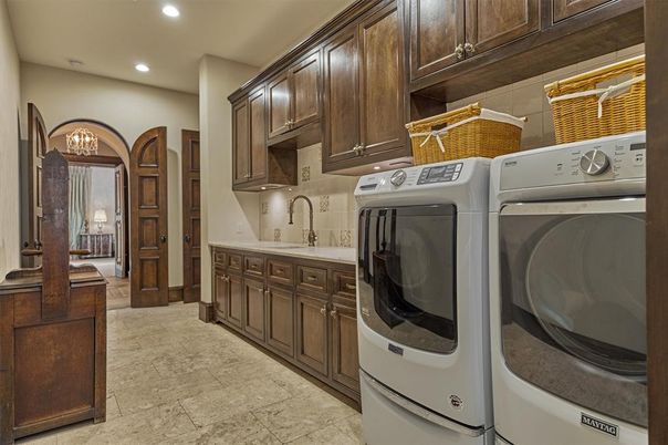 Interior, Recessed Lighting, Washer