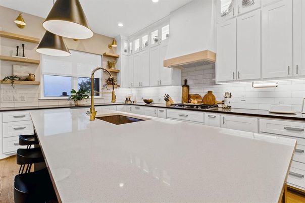 Interior, Kitchen, Pendant Lights, Recessed Lighting