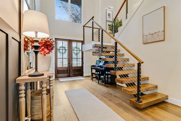 Interior, Piano, Wood Texture Flooring