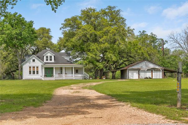 Backyard, Detached Garage, Exterior, Facade, Farmhouse