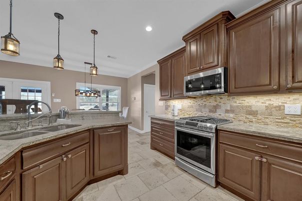 Dining room, Interior, Kitchen, Pendant Lights, Recessed Lighting