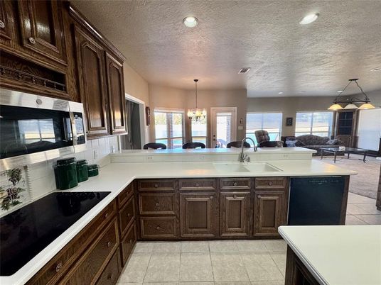 Chandelier, Dining room, Interior, Kitchen, Living room, Pendant Lights, Recessed Lighting