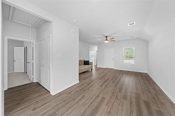 Empty room, Interior, Wood Texture Flooring
