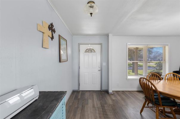 Dining room, Interior, Wood Texture Flooring