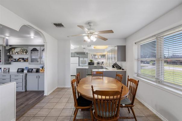 Dining room, Interior, Kitchen, Wood Texture Flooring