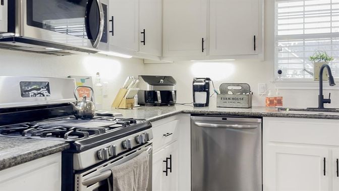 Interior, Kitchen, Stainless Steel Appliances