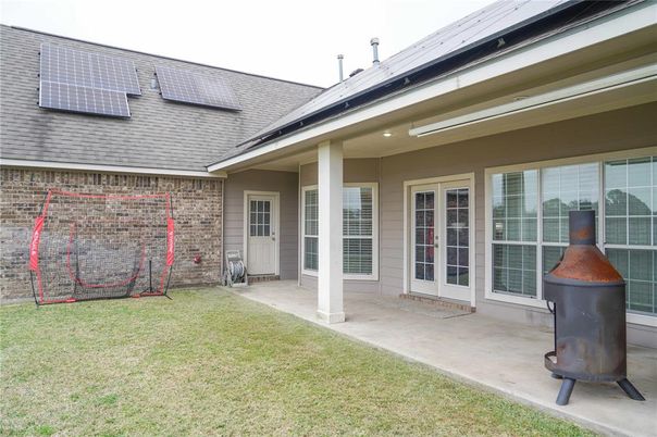 Backyard, Exterior, Solar Panels