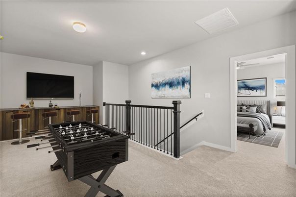 Bedroom, Game Room, Interior, Recessed Lighting