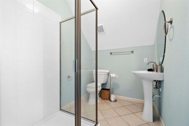 Bathroom, Glass Shower, Interior
