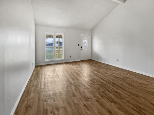 Empty room, Interior, Wood Texture Flooring