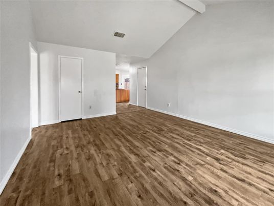 Empty room, Interior, Wood Texture Flooring