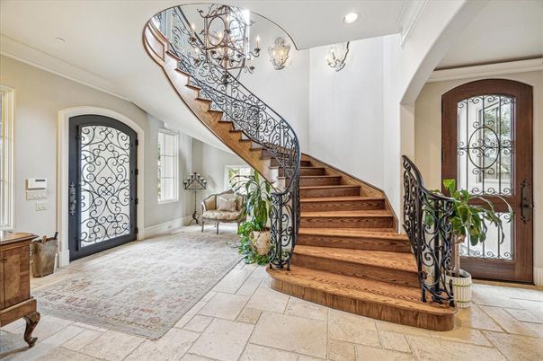 Chandelier, Interior, Recessed Lighting