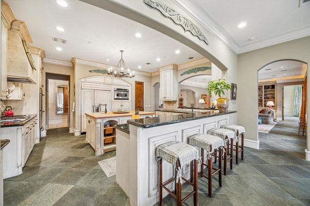 Chandelier, Interior, Kitchen, Recessed Lighting
