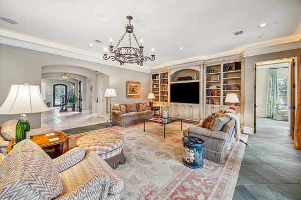 Chandelier, Interior, Living room, Recessed Lighting