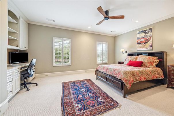 Bedroom, Home Office, Interior, Recessed Lighting