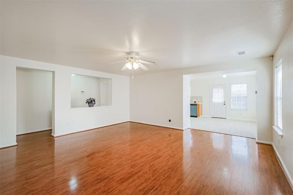 Empty room, Interior, Wood Texture Flooring