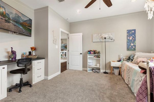 Home Office, Interior, Recessed Lighting