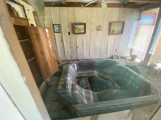Hot Tub, Interior, Pool, Wooden Walls