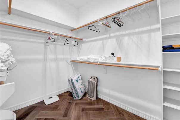 Interior, Walk-in Closets, Wood Texture Flooring