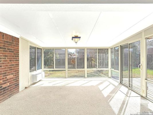 Empty room, Interior, Stone Walls, Sun Room