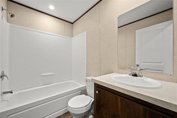 Bathroom, Interior, Recessed Lighting
