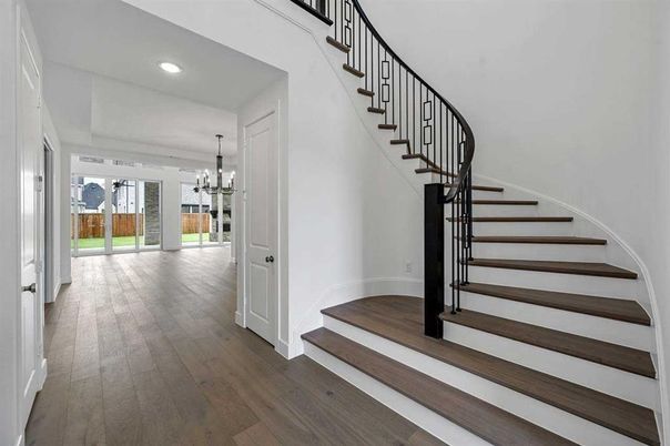 Chandelier, Interior, Recessed Lighting, Wood Texture Flooring