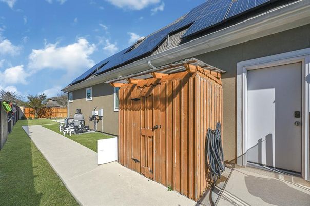 Exterior, Solar Panels