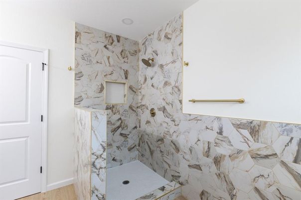 Bathroom, Interior, Marble Walls