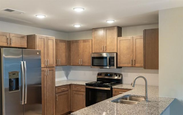 Interior, Kitchen, Recessed Lighting, Stainless Steel Appliances