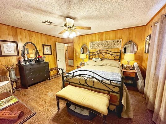 Bedroom, Interior, Wooden Walls