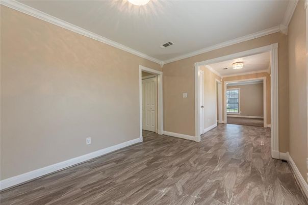 Empty room, Interior, Wood Texture Flooring