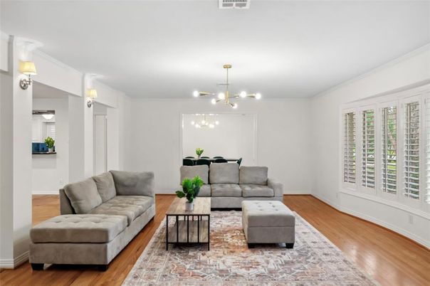 Interior, Living room, Pendant Lights, Wood Texture Flooring