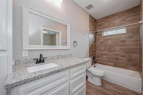 Bathroom, Interior, Wood Texture Flooring, Wooden Walls
