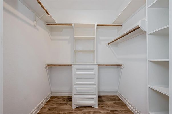 Interior, Walk-in Closets, Wood Texture Flooring