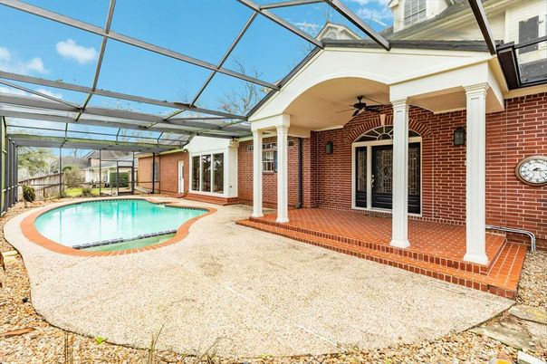 Glass Ceilings, Interior, Pool, Stone Walls, Sun Room