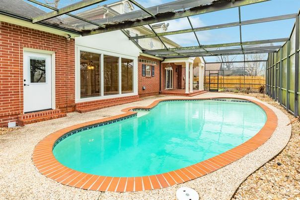 Glass Ceilings, Interior, Pool, Stone Walls, Sun Room