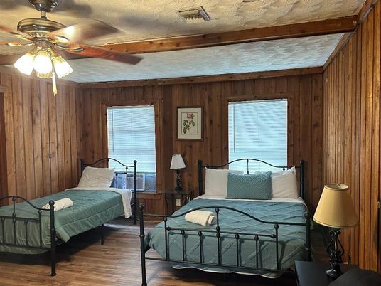 Bedroom, Interior, Wooden Beams, Wood Texture Flooring, Wooden Walls